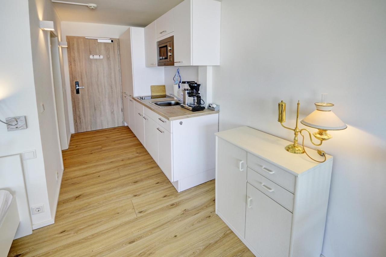 גלוקסבורג Fewo1846 Intermar - Strandbude - Studioapartment Mit Balkon Und Meerblick מראה חיצוני תמונה