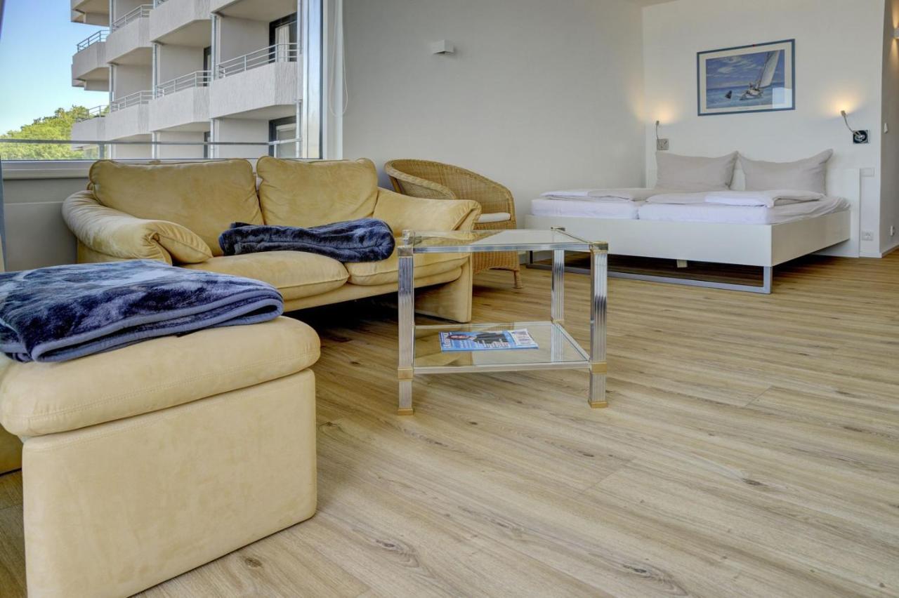 גלוקסבורג Fewo1846 Intermar - Strandbude - Studioapartment Mit Balkon Und Meerblick מראה חיצוני תמונה