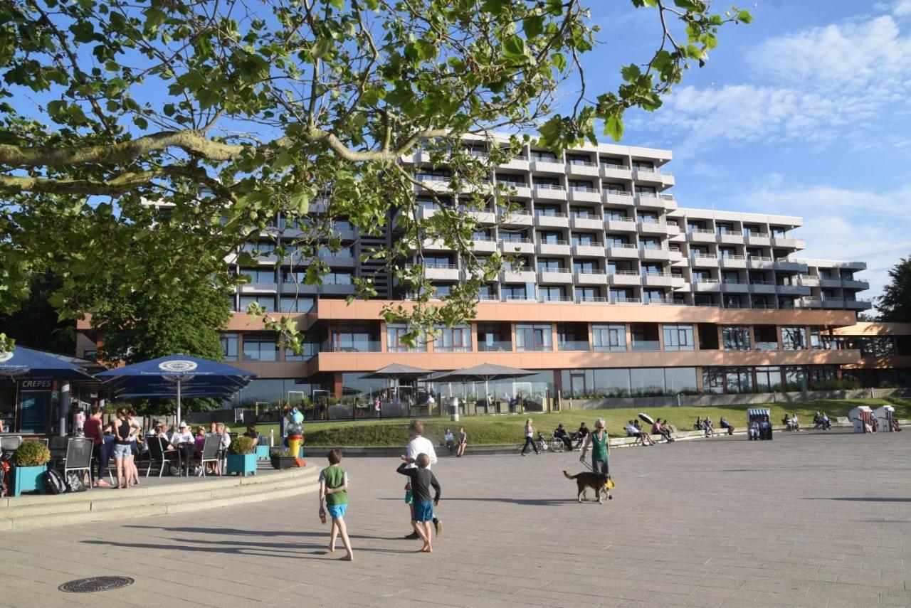 גלוקסבורג Fewo1846 Intermar - Strandbude - Studioapartment Mit Balkon Und Meerblick מראה חיצוני תמונה